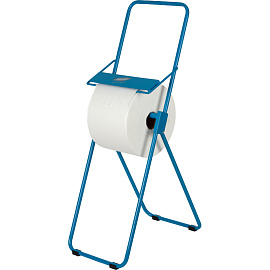 Диспенсер для протирочных материалов в рулонах Luscan Professional W1 металлический синий