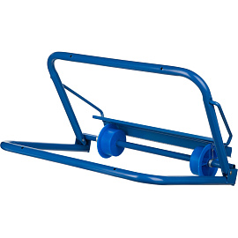 Диспенсер для протирочных материалов в рулонах Luscan Professional настенный стальной синий