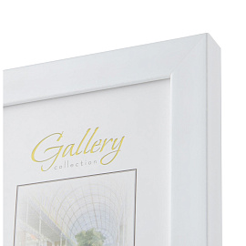 Рамка Мирам А4 21x30 см пластиковый багет 18 мм белая