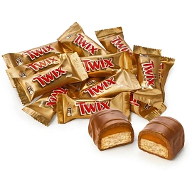 Шоколадный батончик Twix Minis 2.7 кг