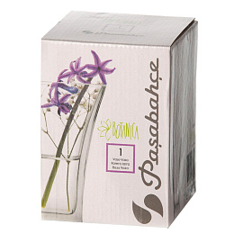 Ваза для цветов Pasabahce ботаника прозрачная (высота 14 см)