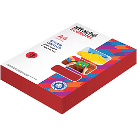 Бумага цветная для печати красный интенсив (А4, 70 г/кв.м, 500 листов)