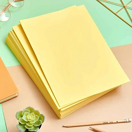 Бумага цветная для печати Выбор есть желтый пастель (А4, 70 г/кв.м, 500 листов)