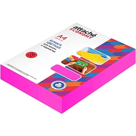 Бумага цветная для печати Выбор есть малиновый неон (А4, 70 г/кв.м, 500 листов)