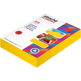 Бумага цветная для печати оранжевый неон (А4, 70 г/кв.м, 500 листов)