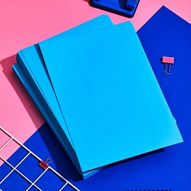 Бумага цветная для печати Attache голубой интенсив (А4, 80 г/кв.м, 500 листов)
