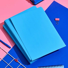 Бумага цветная для печати Attache голубой интенсив (А4, 80 г/кв.м, 500 листов)