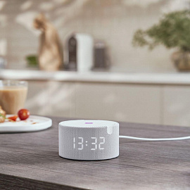 Умная колонка Яндекс Станция Мини серая с микрофоном (YNDX-00020G)