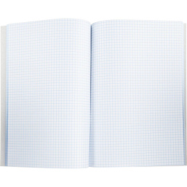 Книга учета 96 листов А4 в клетку на скрепке блок офсет Attache (обложка - картон)