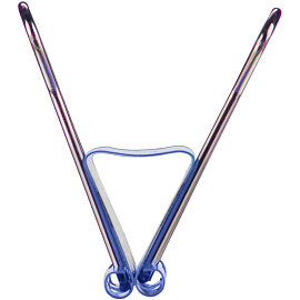 Зажимы для бумаг Комус 19 мм цветные (48 штук в упаковке)