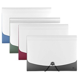 Папка органайзер Deli А4 7 отделений 332x245 мм