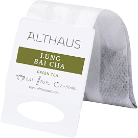 Чай зеленый Althaus Grand Pack Lung Bai Cha 15 пакетиков