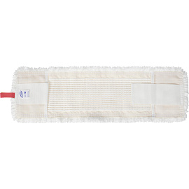 Насадка МОП для швабры-флаундера (плоской) Luscan микрофибра 50x13 см белая