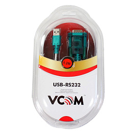 Кабель VCOM USB A - RS-232 1.2 метра (VUS7050)