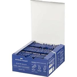 Чай черный Деловой Стандарт Earl Grey Mystery 100 пакетиков (бергамот)