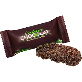 Конфеты Co barre de Chocolat мультизлаковые с тёмной кондитерской глазурью 1 кг