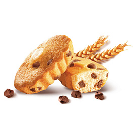 Пирожное Юбилейное с кусочками молочного шоколада мини 140 г