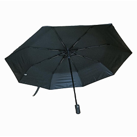 Зонт автомат Самолетики черный (HD-U28 black)