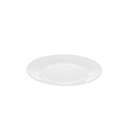 Тарелка десертная Collage фарфор 15 см белая