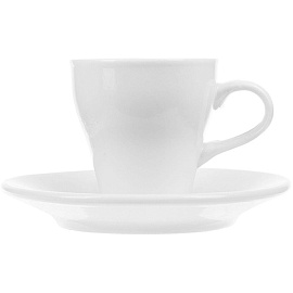 Кофейная пара Collage фарфоровая 90 мл фото Кофейная пара Collage фарфоровая 90 мл