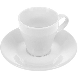 Кофейная пара Collage фарфоровая 90 мл фото Кофейная пара Collage фарфоровая 90 мл