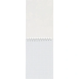 Блокнот Attache Selection Принты Цветы А6 60 листов разноцветный в клетку на спирали (103х146 мм)