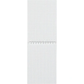 Блокнот Attache Selection Принты Цветы А6 60 листов разноцветный в клетку на спирали (103х146 мм)