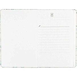 Блокнот Attache Selection Цветы А6 96 листов разноцветный в клетку на сшивке (105х165 мм)