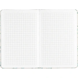 Блокнот Attache Selection Цветы А6 96 листов разноцветный в клетку на сшивке (105х165 мм)