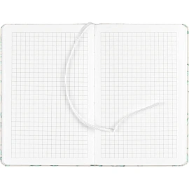 Блокнот Attache Selection Цветы А6 96 листов разноцветный в клетку на сшивке (105х165 мм)