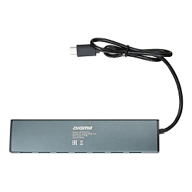 Разветвитель USB Digma HUB-7U3.0-UC-G