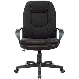 Кресло для руководителя Easy Chair 656 TС черное (ткань, пластик)