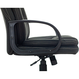 Кресло для руководителя Easy Chair 656 TС черное (ткань, пластик)