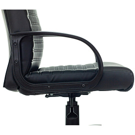 Кресло для руководителя Easy Chair 657 PU чёрное (экокожа, пластик)