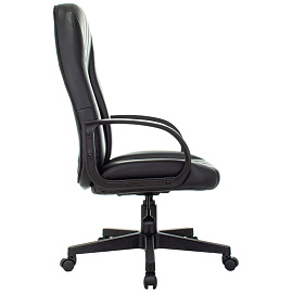 Кресло для руководителя Easy Chair 658 PU чёрное (экокожа, пластик)