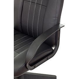 Кресло для руководителя Easy Chair 658 PU чёрное (экокожа, пластик)