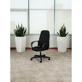 Кресло для руководителя Easy Chair 660 ТC чёрное (ткань, пластик)