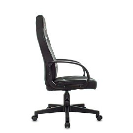 Кресло игровое Easy Game 904TPU чёрное (экокожа, пластик)