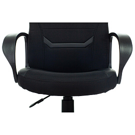 Кресло игровое Easy Game 904TPU чёрное (экокожа, пластик)