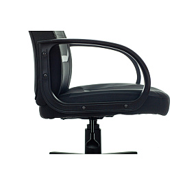 Кресло игровое Easy Game 904TPU чёрное (экокожа, пластик)