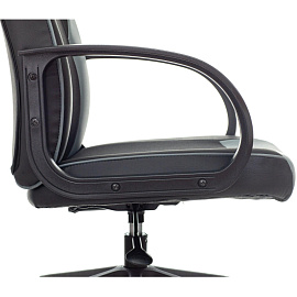 Кресло игровое Easy Game 905TPU серое/чёрное (экокожа, пластик)