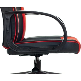 Кресло игровое Easy Game 905TPU красное/чёрное (экокожа, пластик)