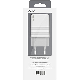 Сетевое зарядное устройство Pero TC08 17 Вт (4603768350859)