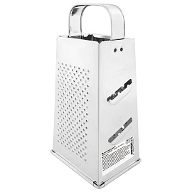 Терка 4 грани 22х11х8,5 см, белая жесть, BOOMHOUSE Classic, 701858 фото Терка 4 грани 22х11х8,5 см, белая жесть, BOOMHOUSE Classic, 701858