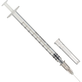 Шприц туберкулиновый HD 1 мл 27G 0.4x13 мм (100 штук в упаковке)