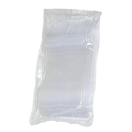 Вилка одноразовая прозрачная 180 мм (2000 штук в упаковке)