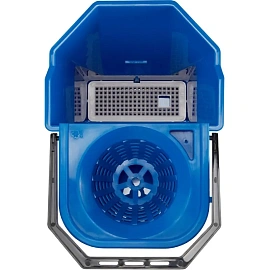 Ведро с отжимом SYR Bull Dog 15 л пластик синее