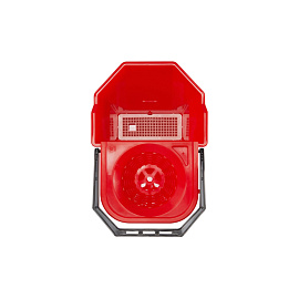 Ведро с отжимом SYR Bull Dog 15 л пластик красное