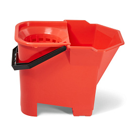 Ведро с отжимом SYR Bull Dog 15 л пластик красное