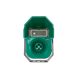 Ведро с отжимом SYR Bull Dog 15 л пластик зелёное